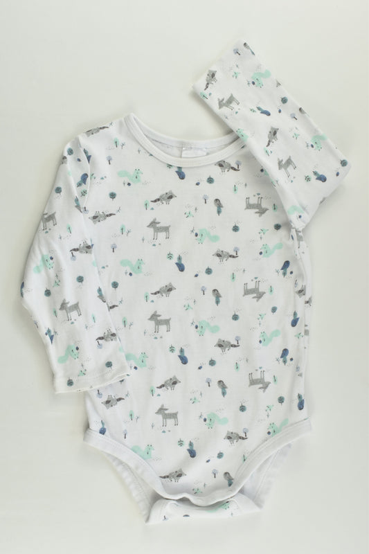 Target Size 1 (12-18 months) Forest Animals Bodysuit