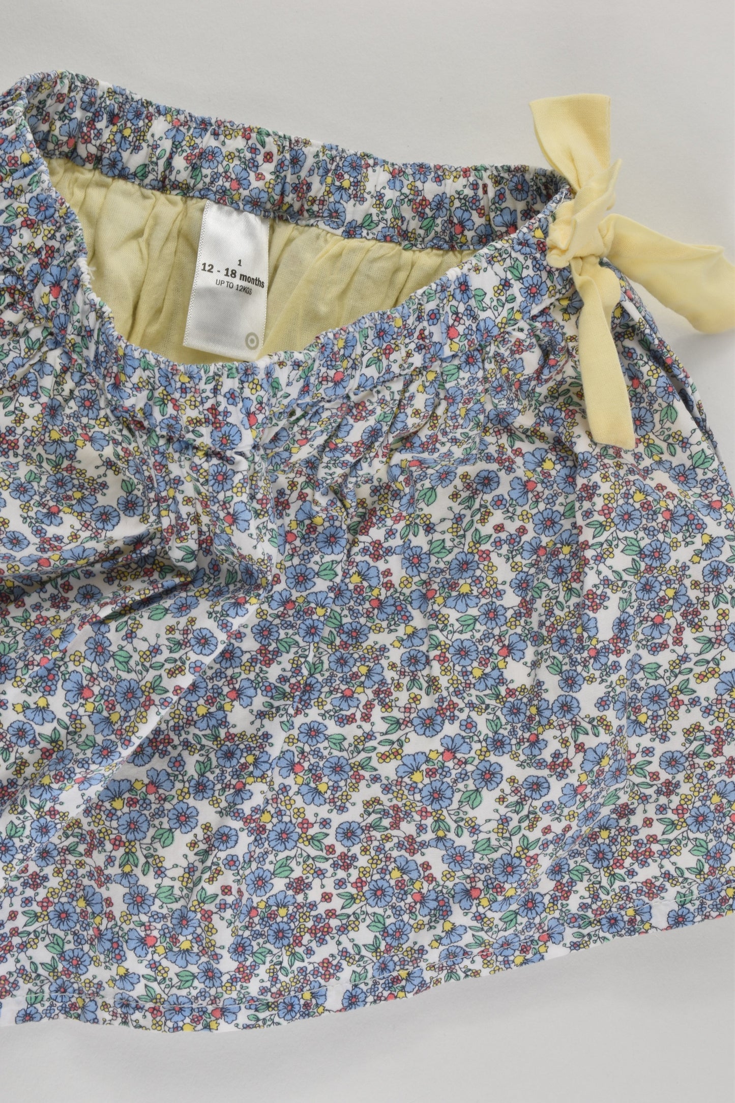 Target Size 1 (12-18 months) Lined Liberty Print Skirt