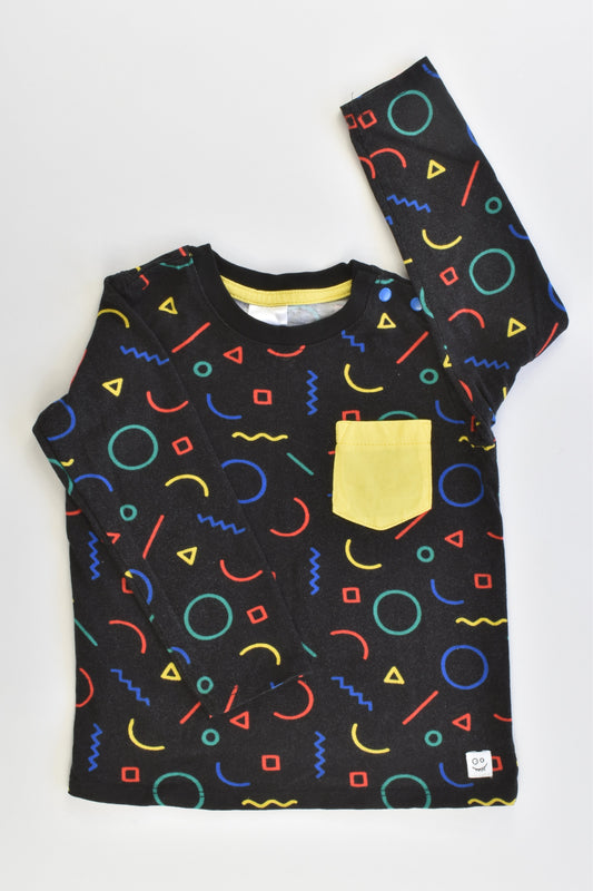 Target Size 1 (12-18 months) Shapes Top