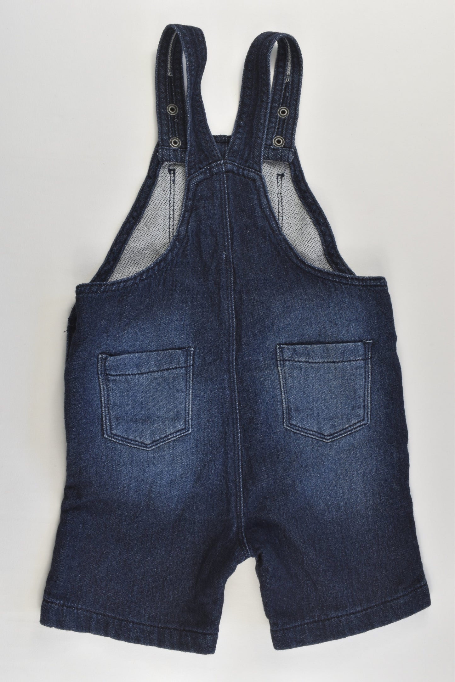 Target Size 1 (12-18 months) Soft Denim Short Overalls