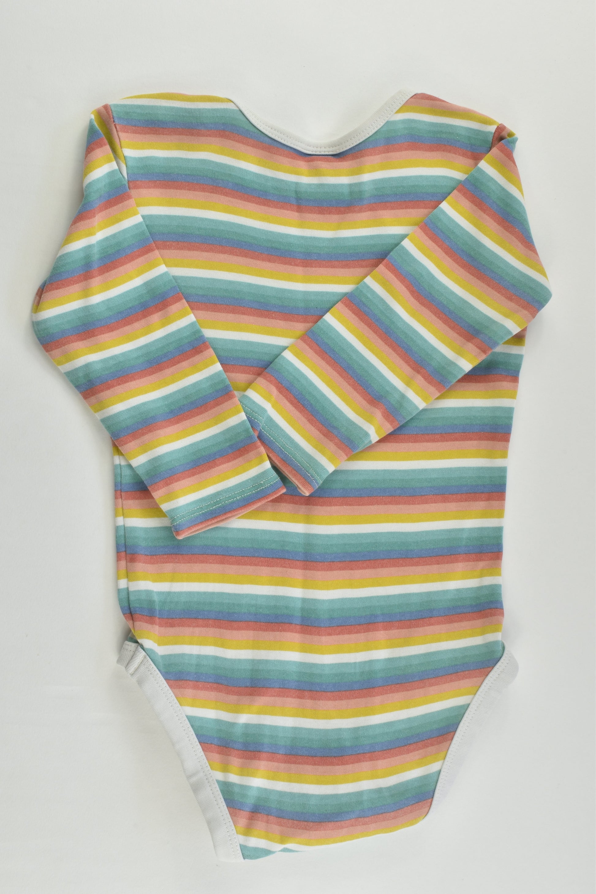 Target Size 1 (12-18 months) Striped Bodysuit