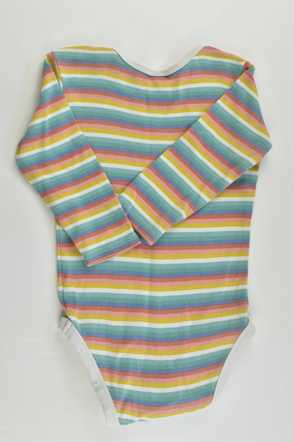 Target Size 1 (12-18 months) Striped Bodysuit