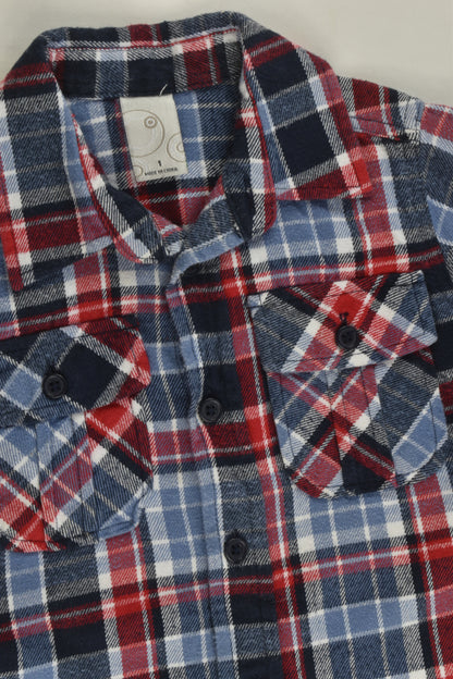 Target Size 1 Checked Winter Shirt