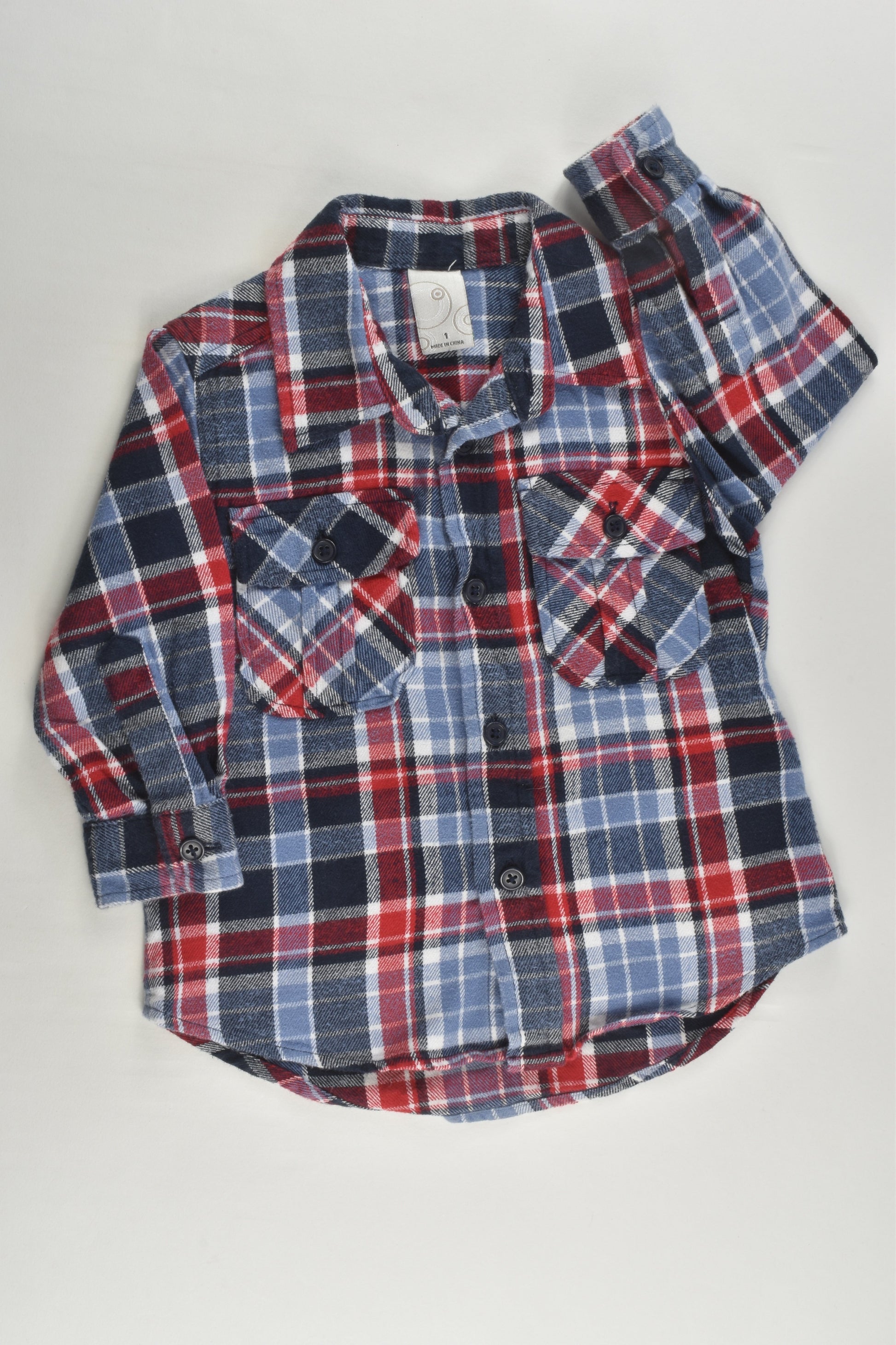 Target Size 1 Checked Winter Shirt