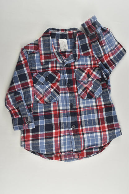 Target Size 1 Checked Winter Shirt