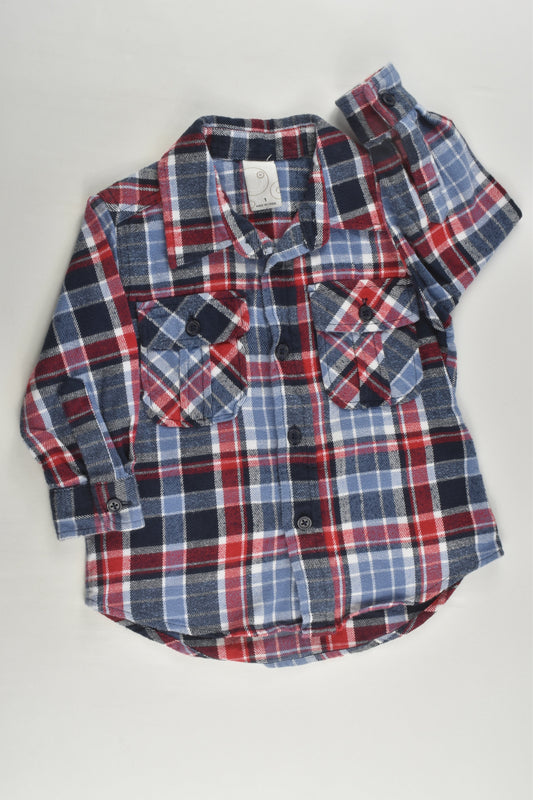 Target Size 1 Checked Winter Shirt