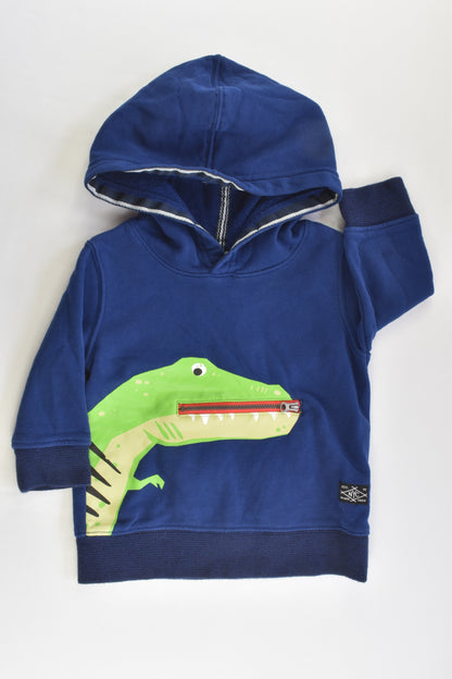 Target Size 1 Dinosaur Hooded Jumper