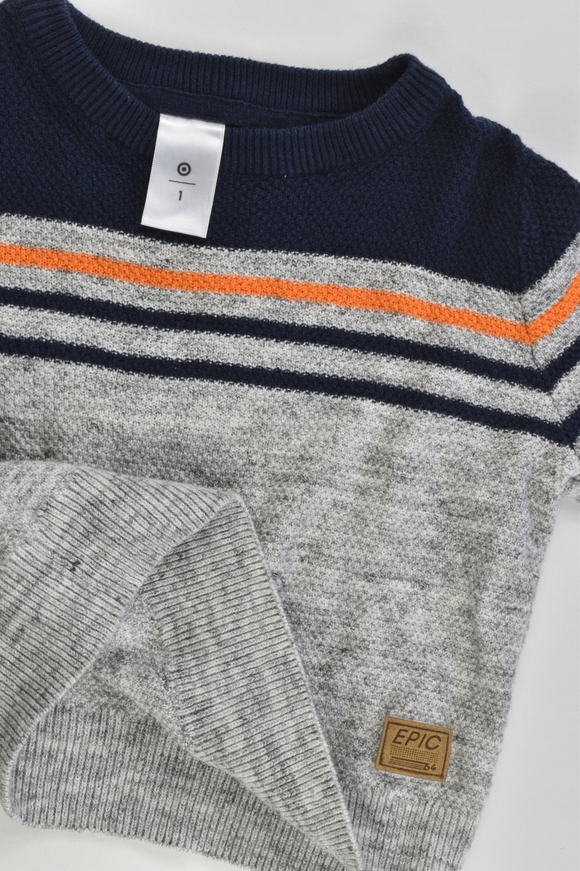 Target Size 1 'Epic' Knitted Jumper