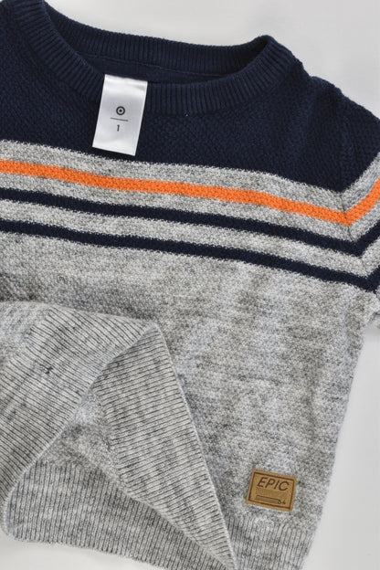 Target Size 1 'Epic' Knitted Jumper