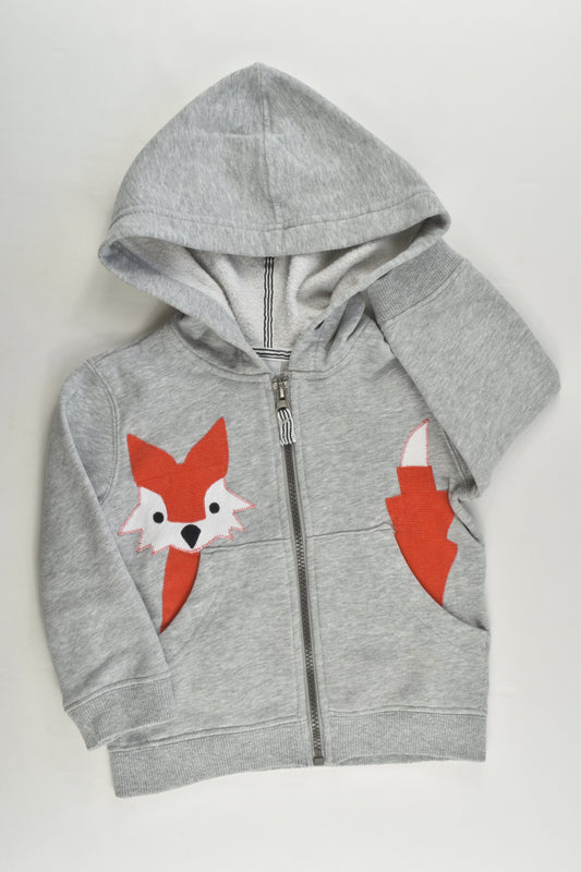 Target Size 1 Fox Zip Jumper