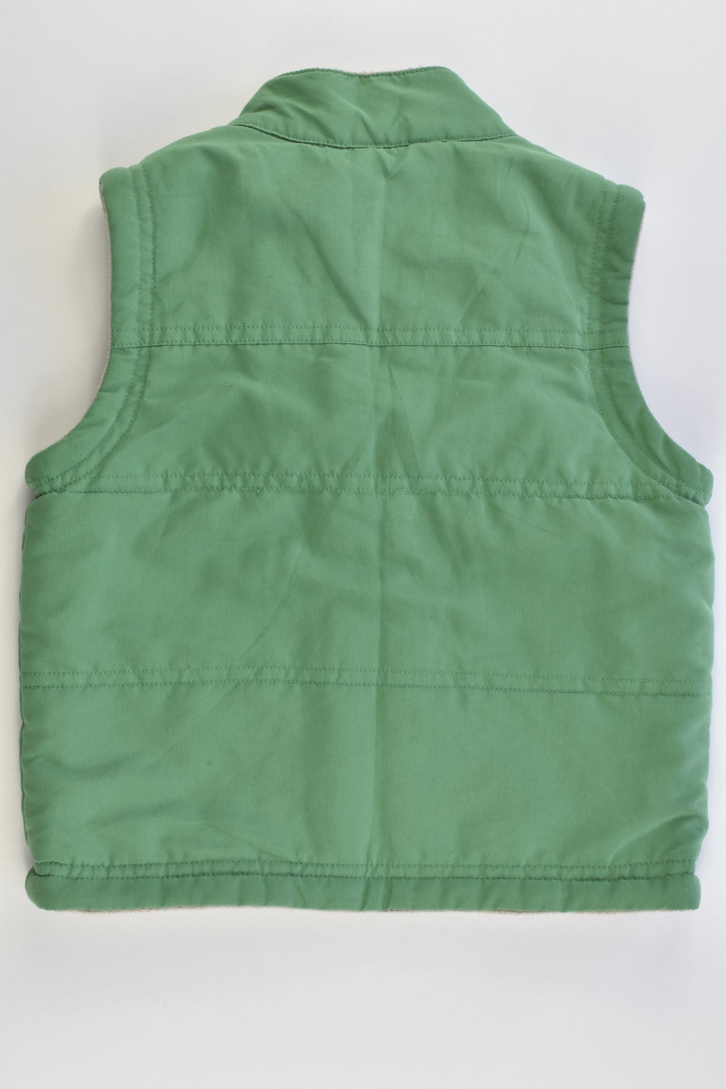 Target Size 1 "Grizzly Bear Camping Grounds" Fleece Lined Vest
