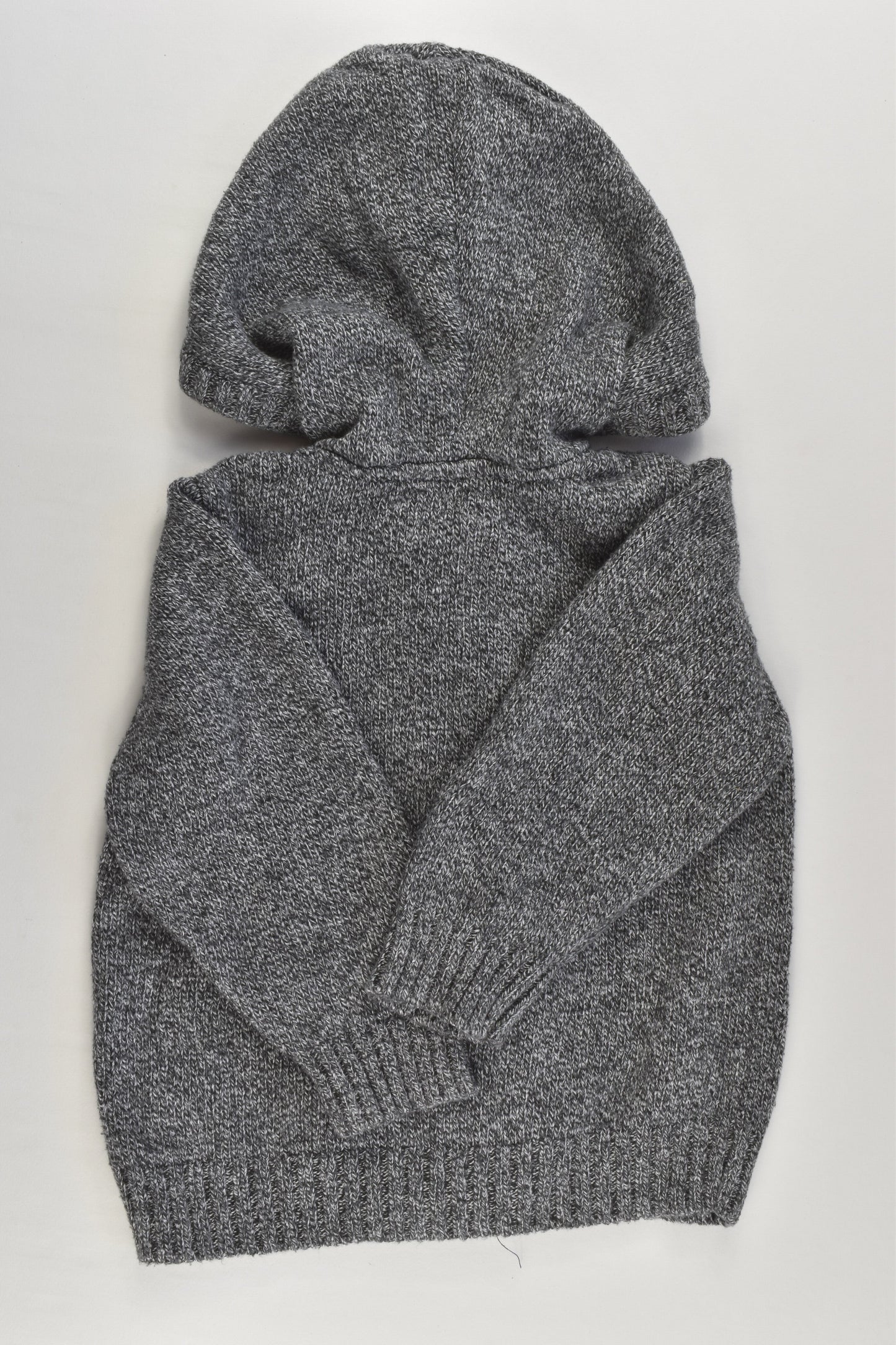 Target Size 1 Hooded Knitted 'Little Explorer' Zip Jumper
