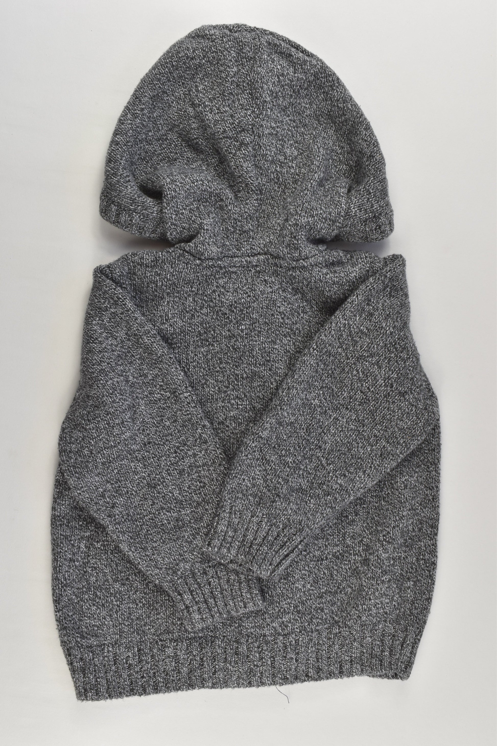 Target Size 1 Hooded Knitted 'Little Explorer' Zip Jumper