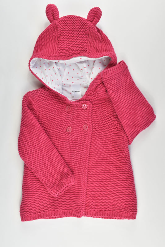Target Size 1 Knitted Hooded Jacket