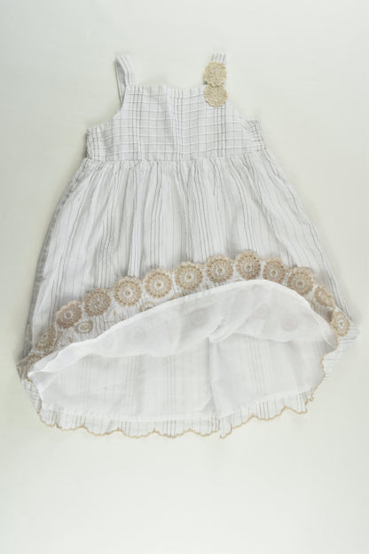 Target Size 1 Lined Dress with Lace Detail