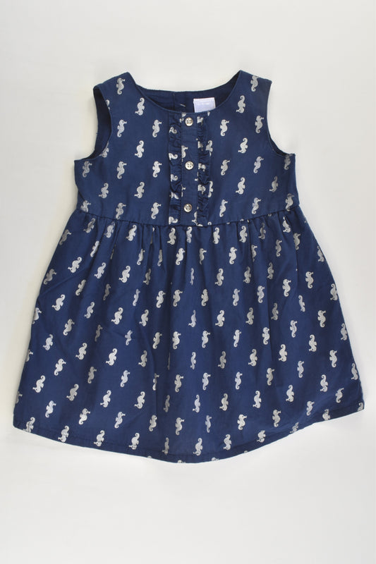 Target Size 1 Lined Seahorse Dress