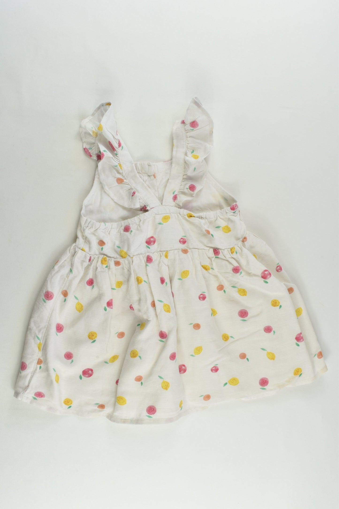 Target Size 1 Linen Blend Fruit Dress