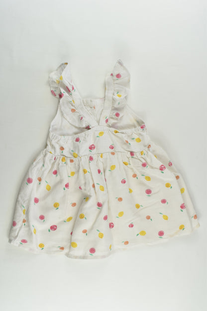 Target Size 1 Linen Blend Fruit Dress