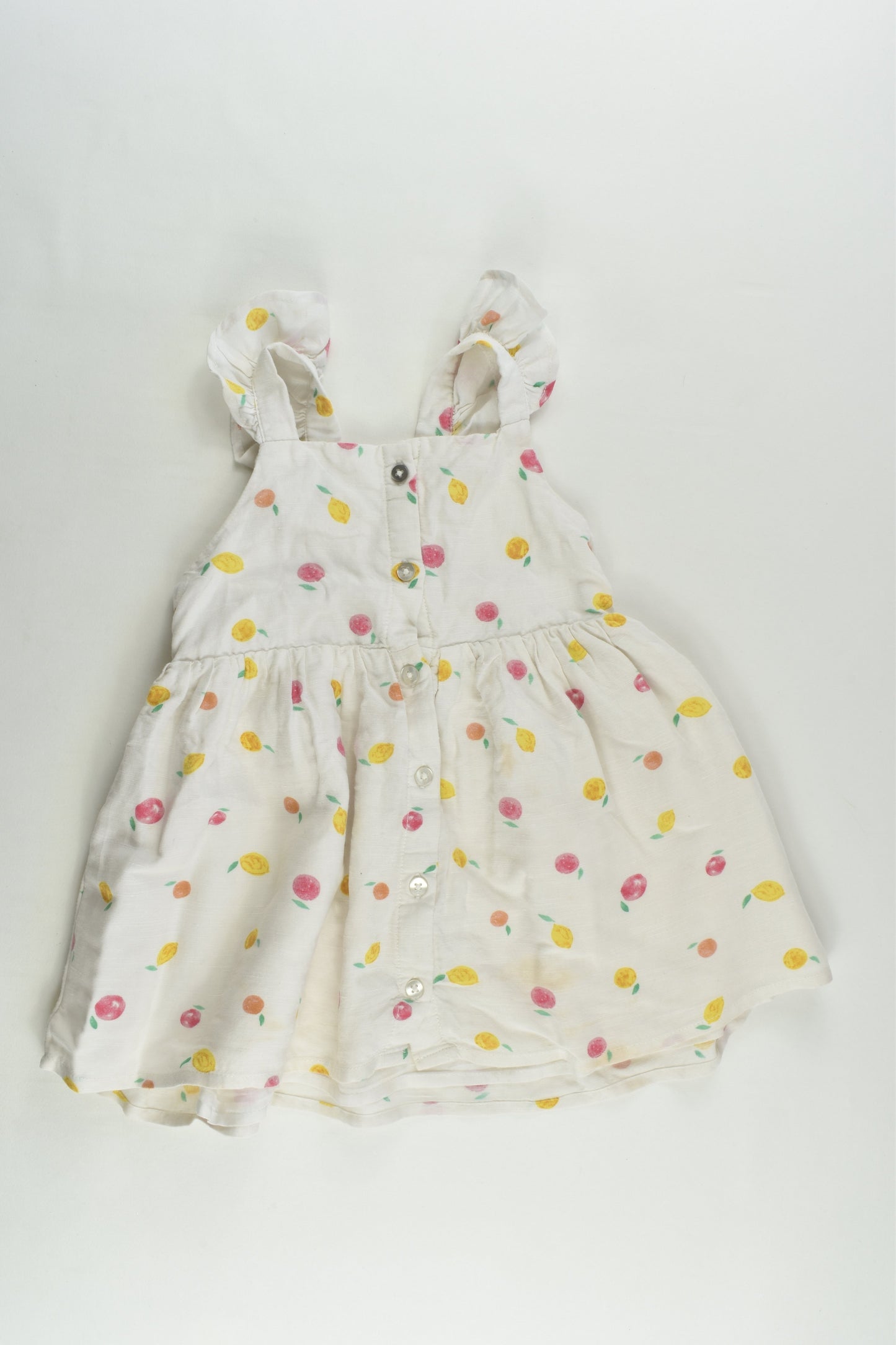 Target Size 1 Linen Blend Fruit Dress