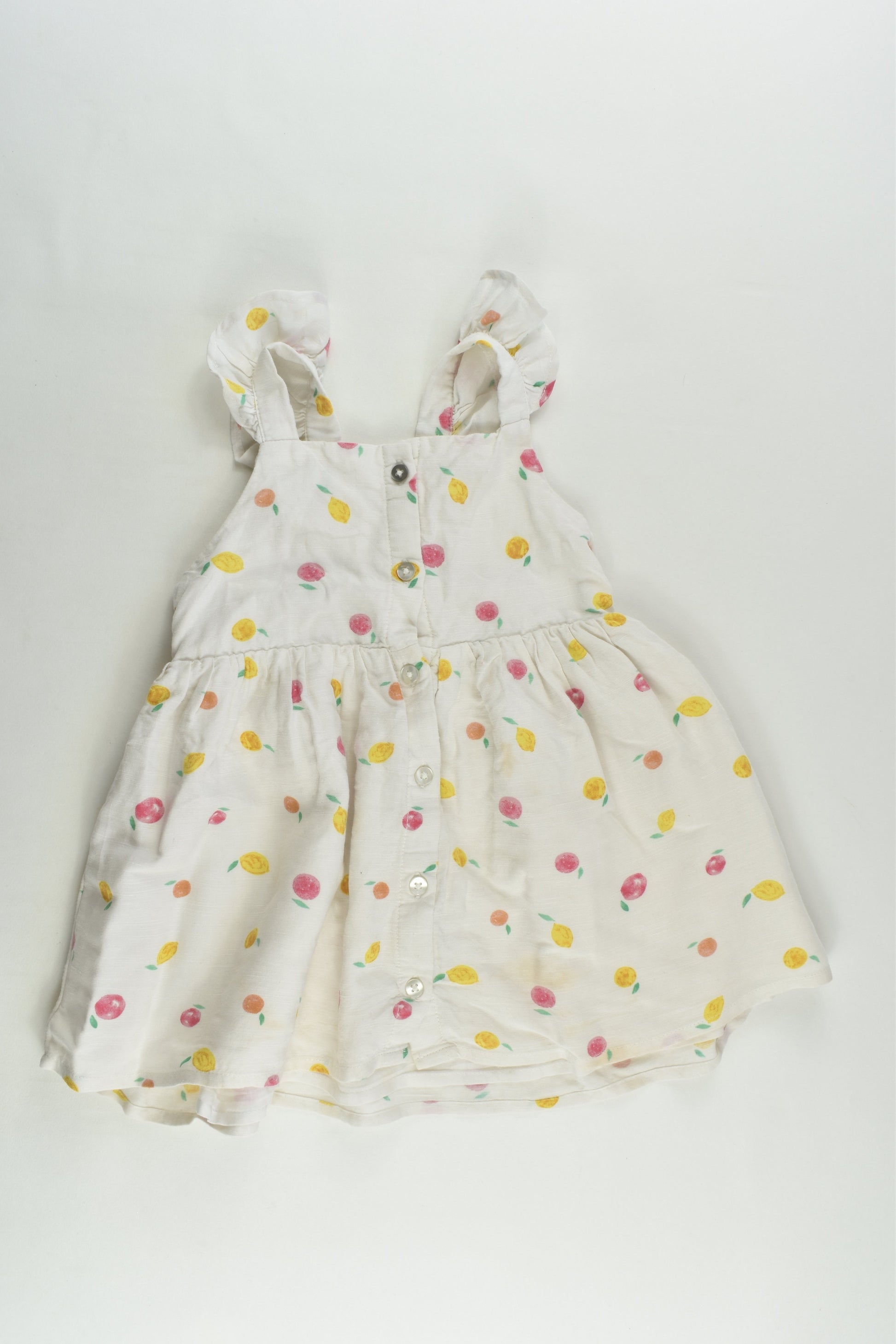 Target Size 1 Linen Blend Fruit Dress