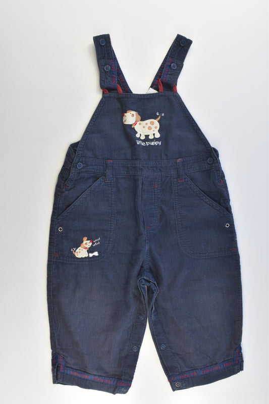 Target Size 1 'Little Puppy' Lightweight Cord Overalls