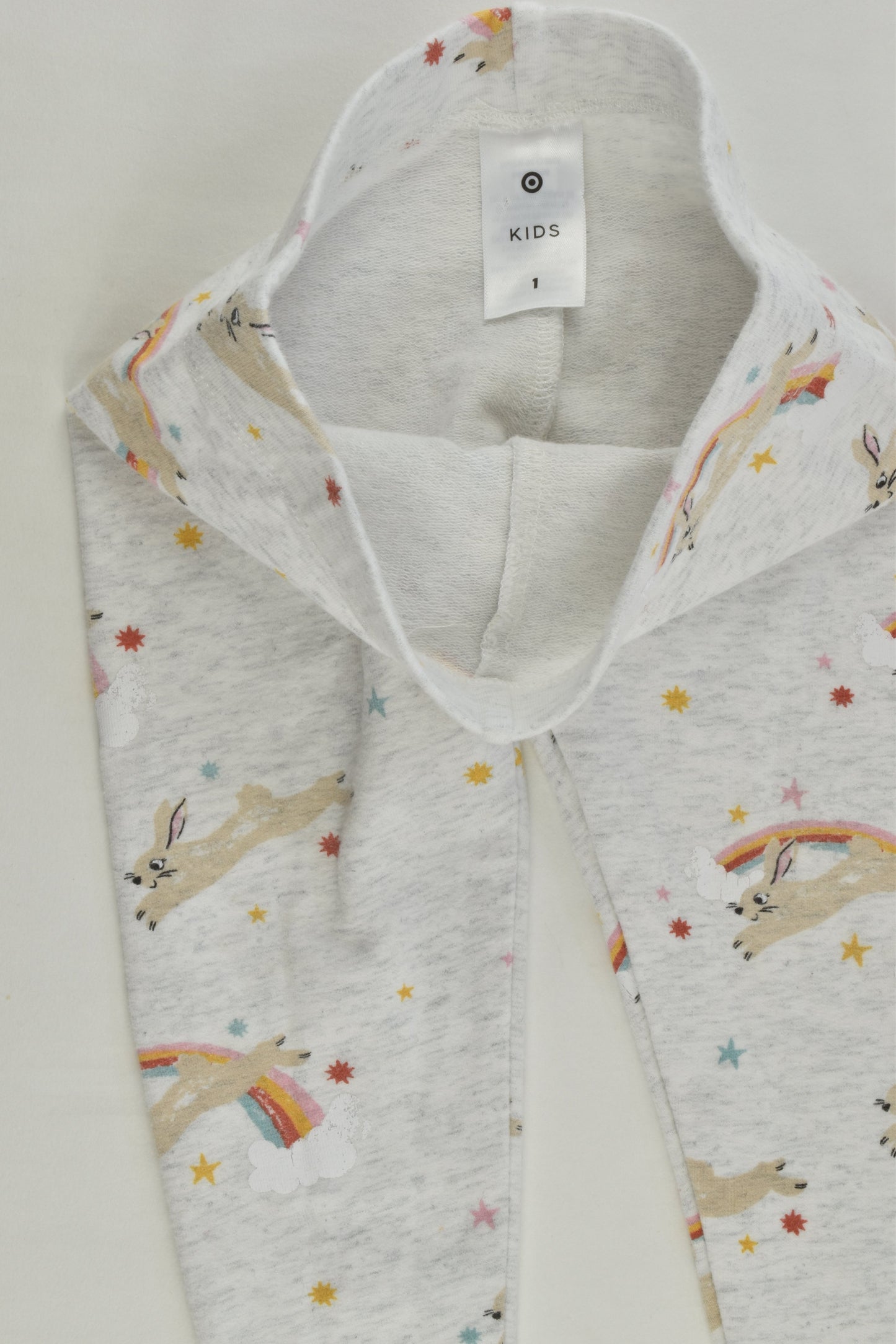 Target Size 1 Rabbits and Rainbows Leggings