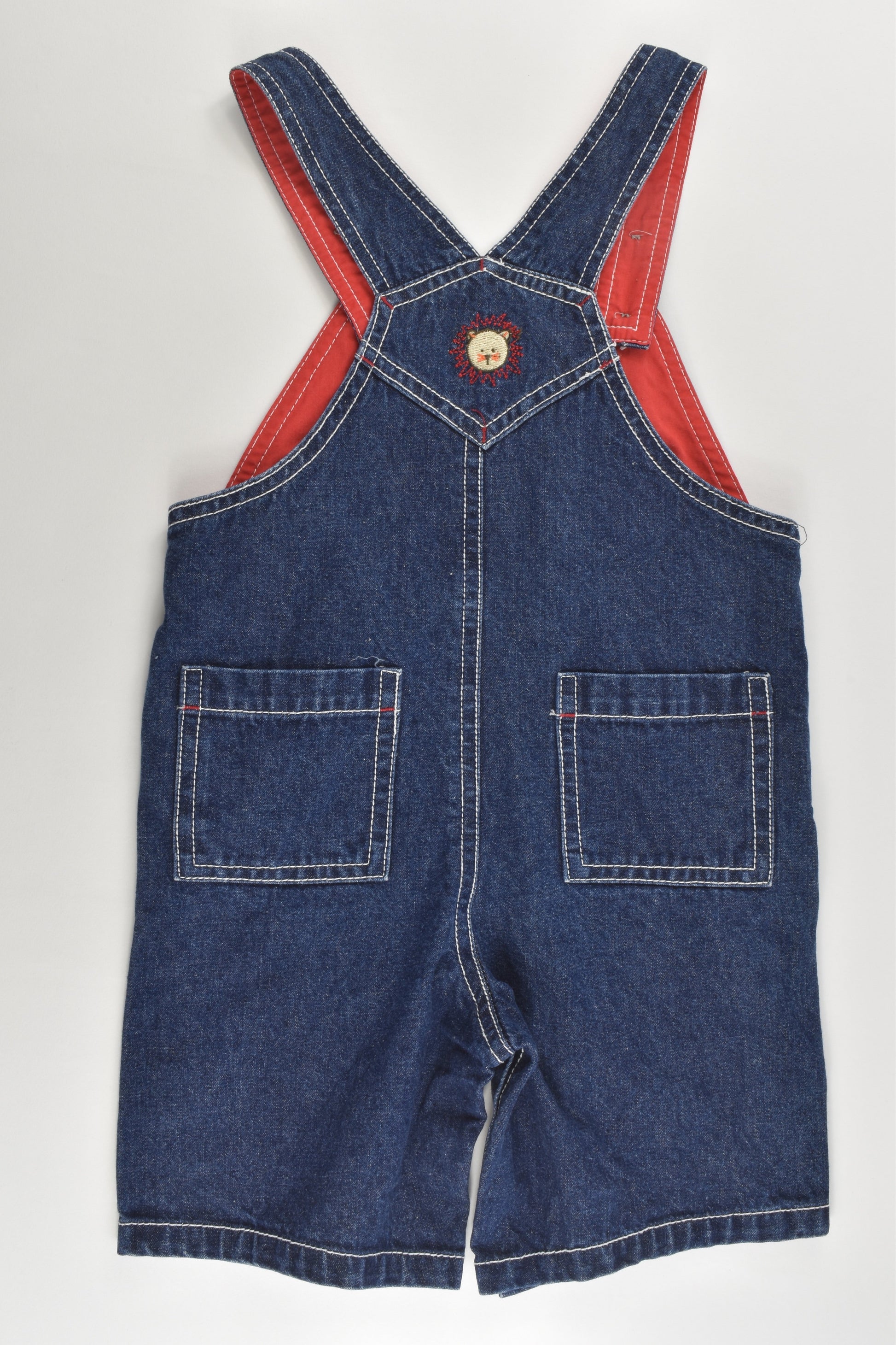 Target Size 1 'Safari Explorer' Denim Short Overalls