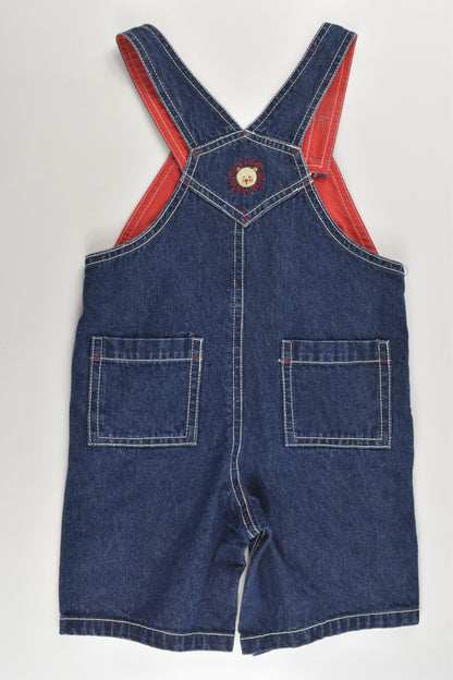 Target Size 1 'Safari Explorer' Denim Short Overalls