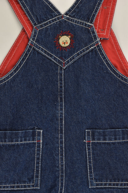 Target Size 1 'Safari Explorer' Denim Short Overalls