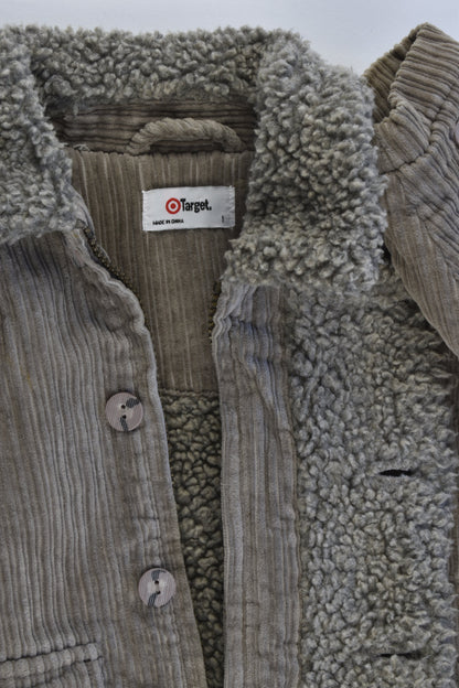 Target Size 1 Vintage Cord Sherpa Warm Jacket