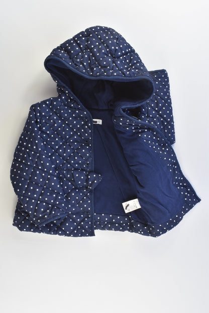 Target Size 12-18 months (1) Hooded Dotted Winter Jacket