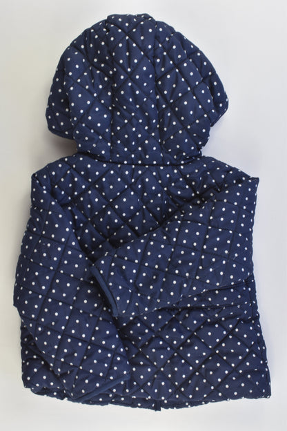 Target Size 12-18 months (1) Hooded Dotted Winter Jacket