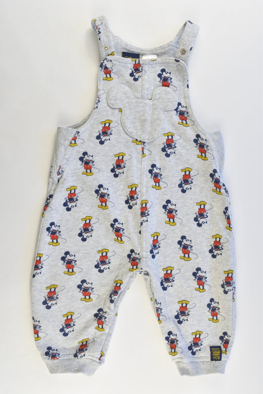 Target Size 12-18 months Mickey Mouse Overalls