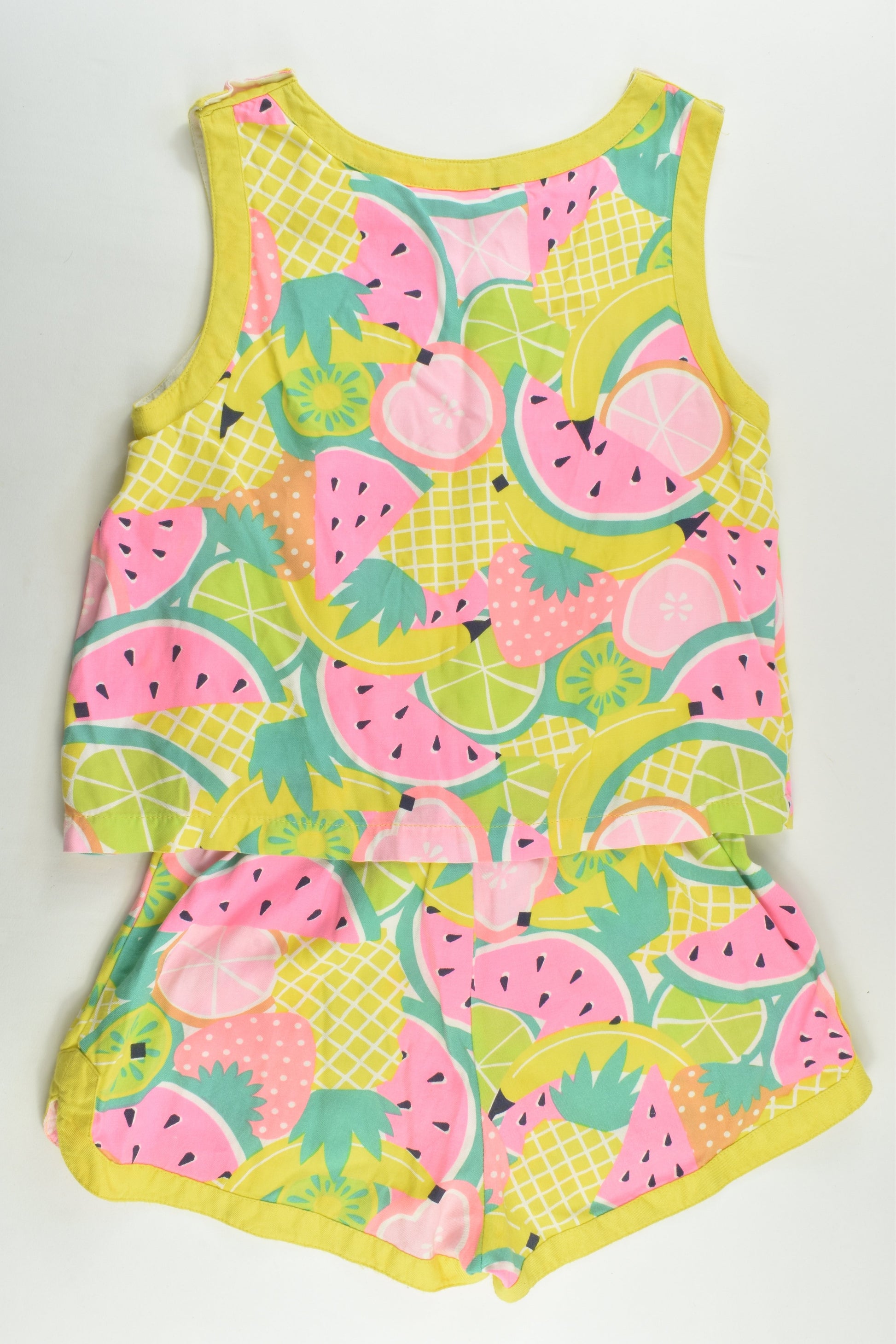 Target Size 12 Fruit Short Playsuit