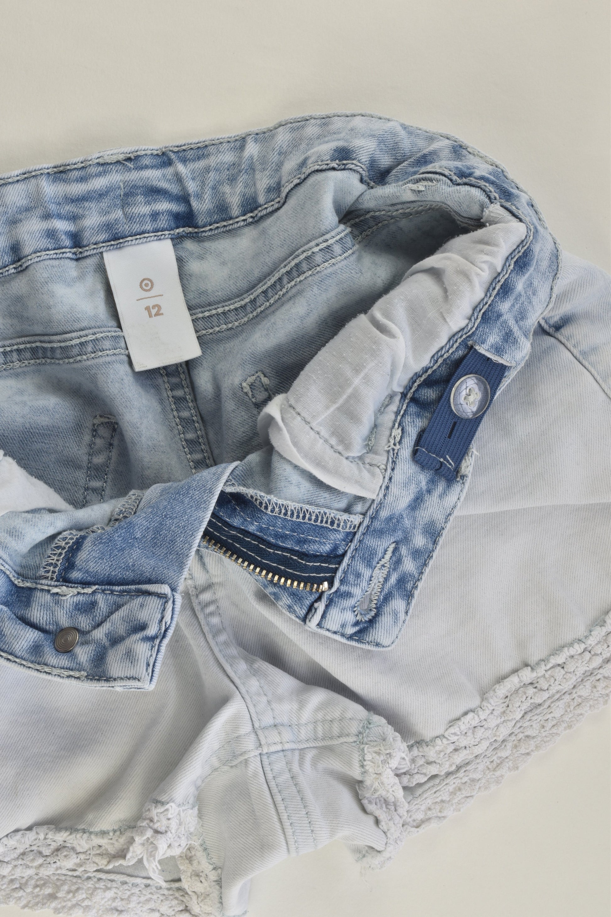 Target Size 12 Stretchy Denim Shorts