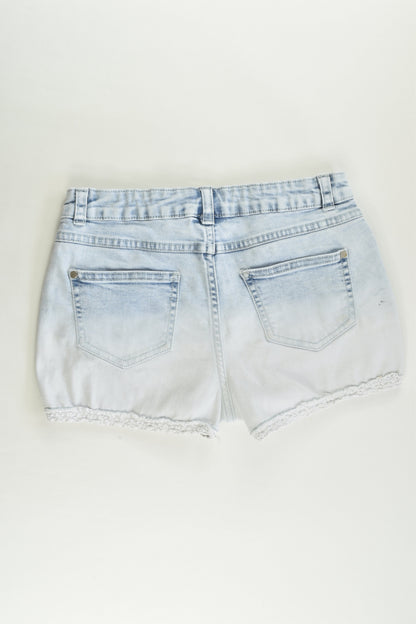 Target Size 12 Stretchy Denim Shorts