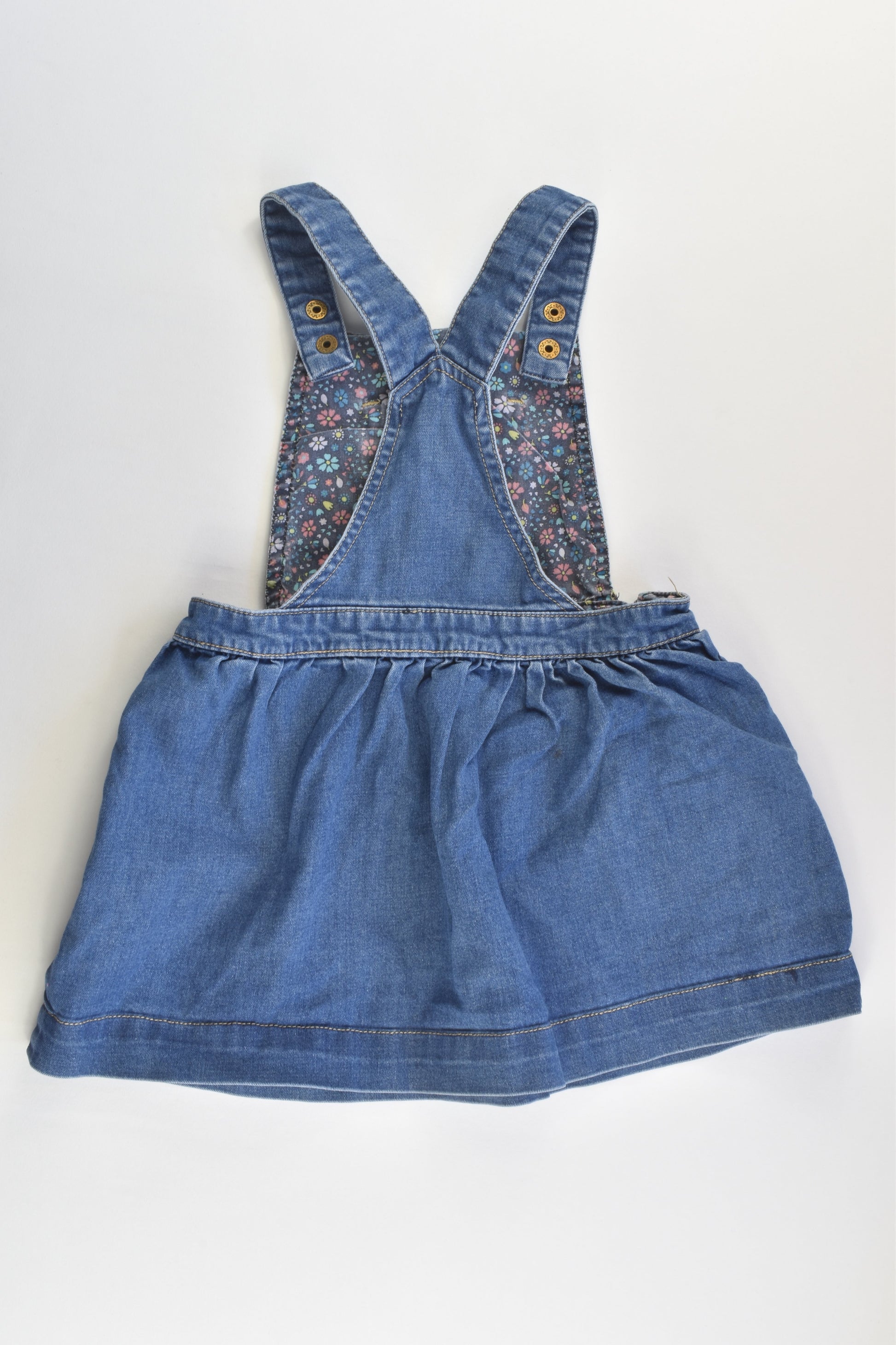 Target Size 2 (18-24 months) Cat Pocket Stretchy Denim Dress