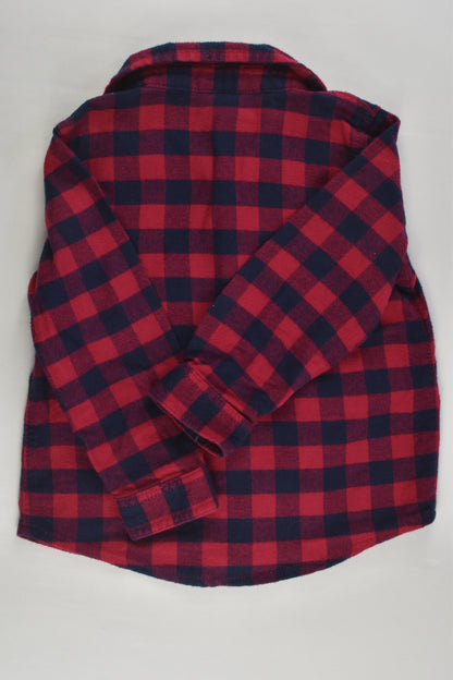 Target Size 2 (18-24 months) Checked 'Little Explorer' Flannelette Shirt