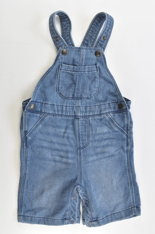 Target Size 2 (18-24 months) Denim-like Short Overalls