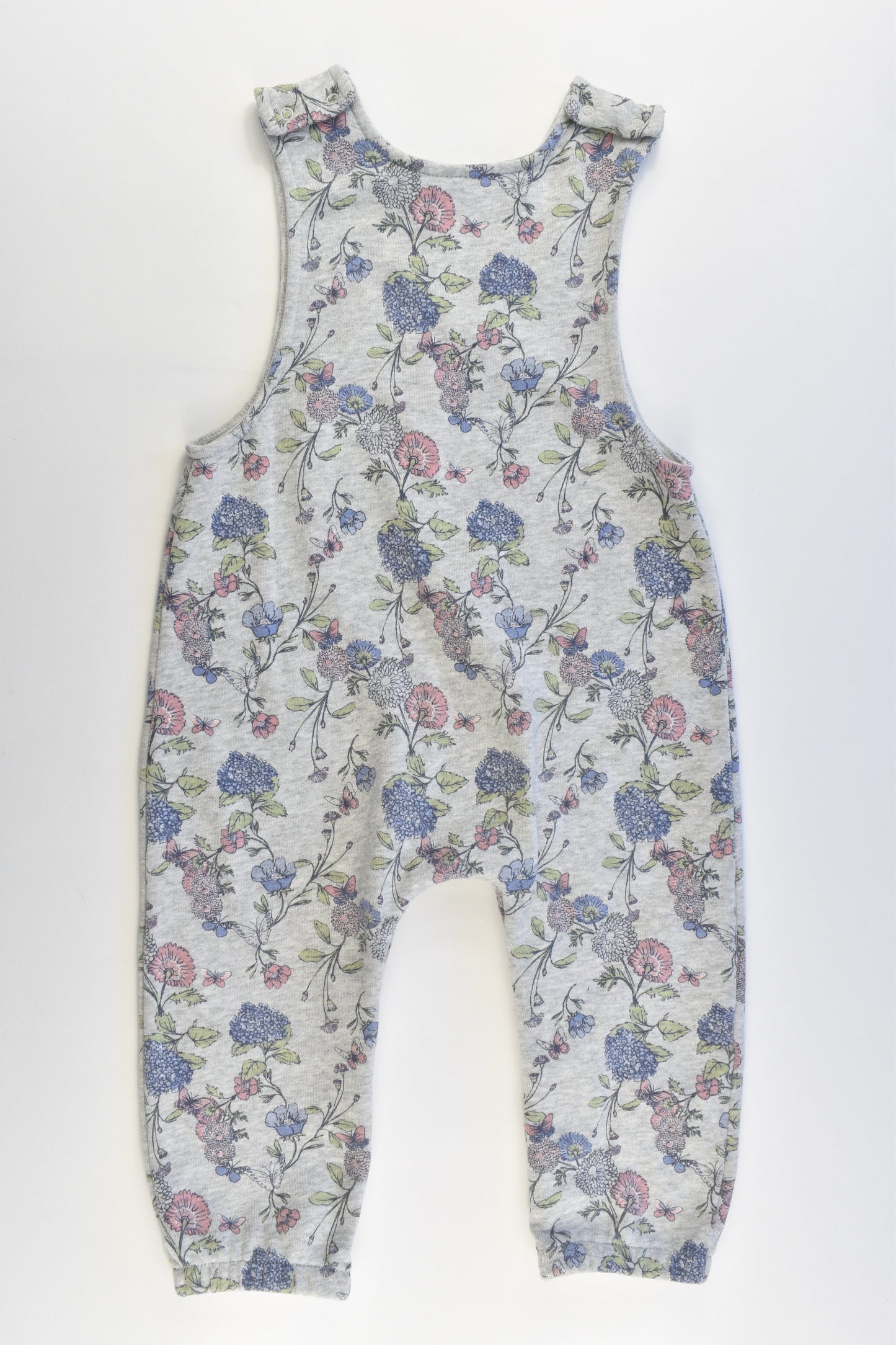 Target Size 2 (18-24 months) Floral Overalls