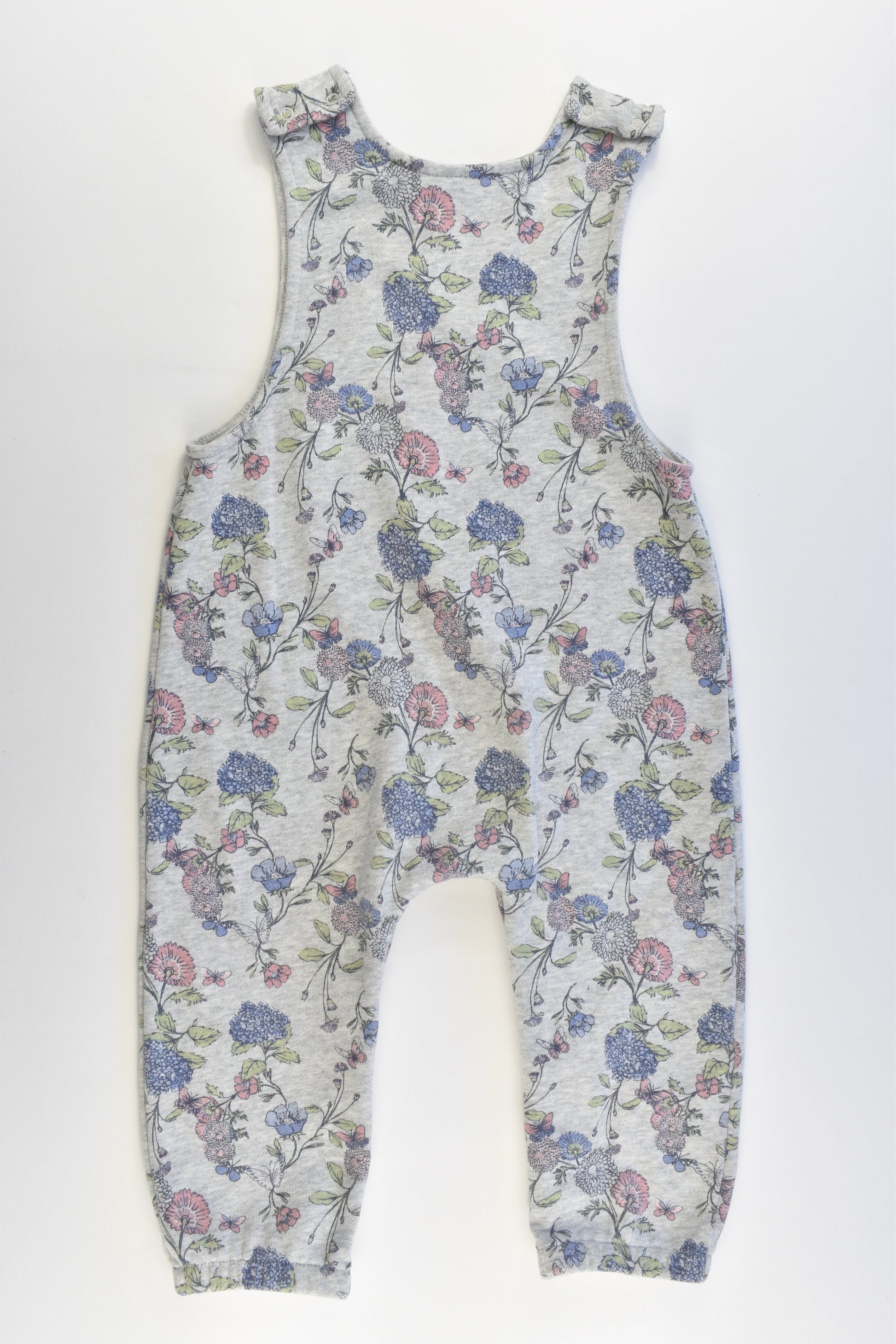 Target Size 2 (18-24 months) Floral Overalls