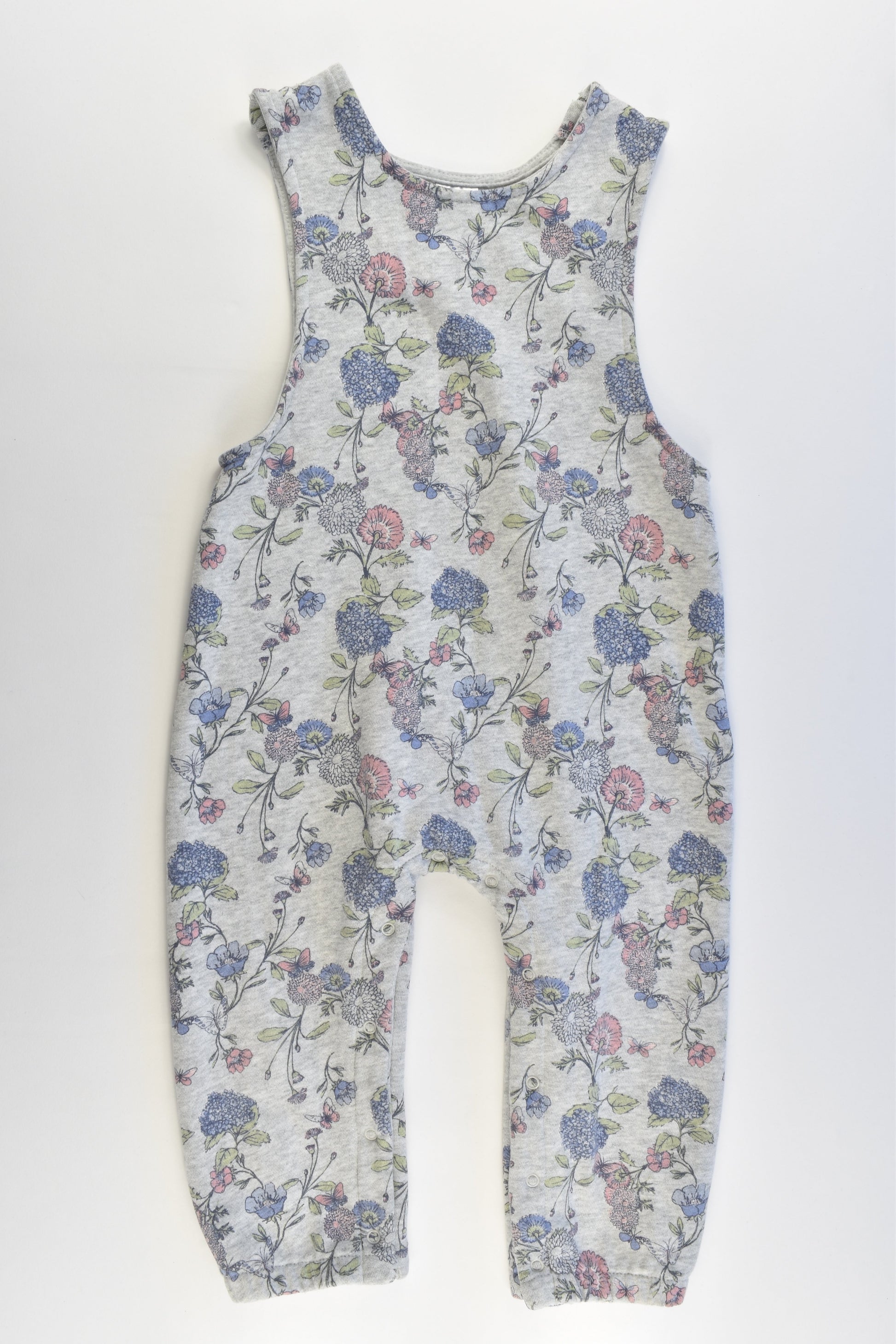 Target Size 2 (18-24 months) Floral Overalls