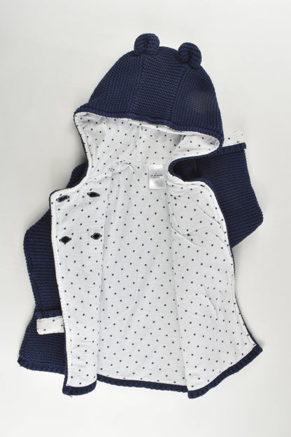 Target Size 2 (18-24 months) Lined Hooded Knitted Jumper