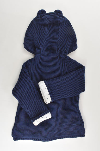 Target Size 2 (18-24 months) Lined Hooded Knitted Jumper