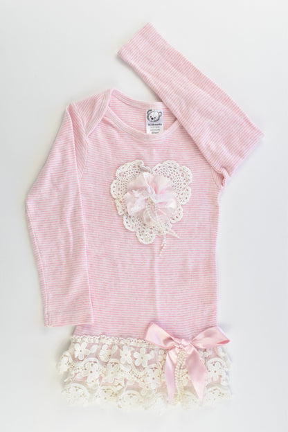Target Size 2 (18-24 months) Long Top/Tunic with Lace Details