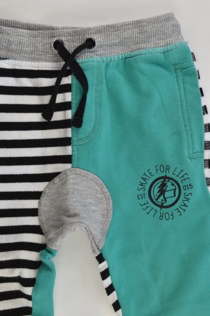 Target Size 2 (18-24 months) "Skate for Life" Trackpants