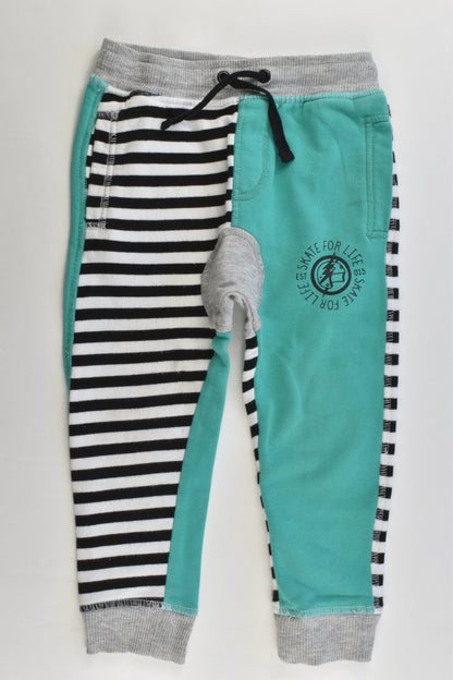 Target Size 2 (18-24 months) "Skate for Life" Trackpants