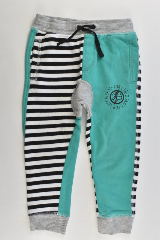 Target Size 2 (18-24 months) "Skate for Life" Trackpants