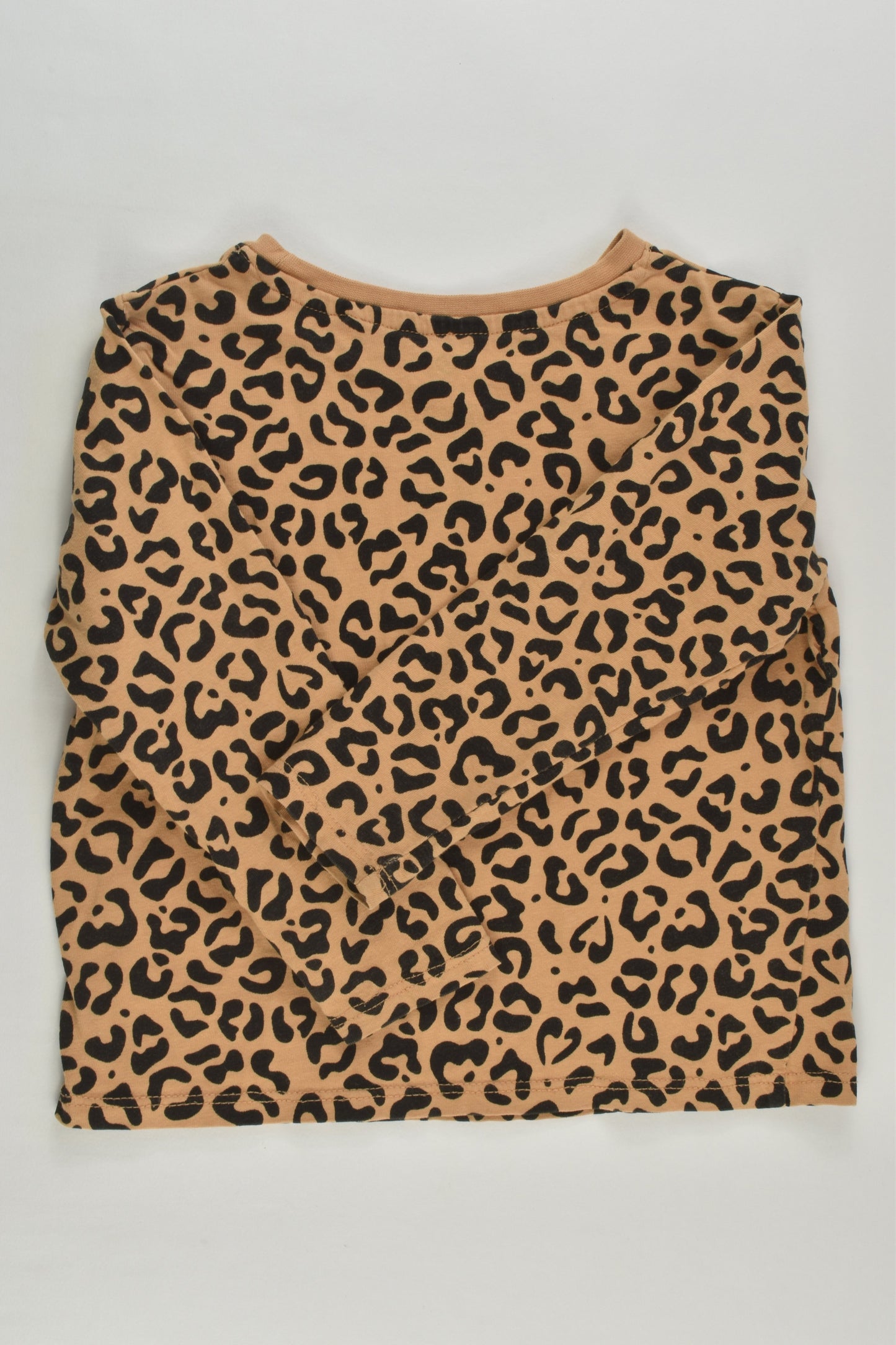 Target Size 2 Leopard Organic 'Wild and Free' Top