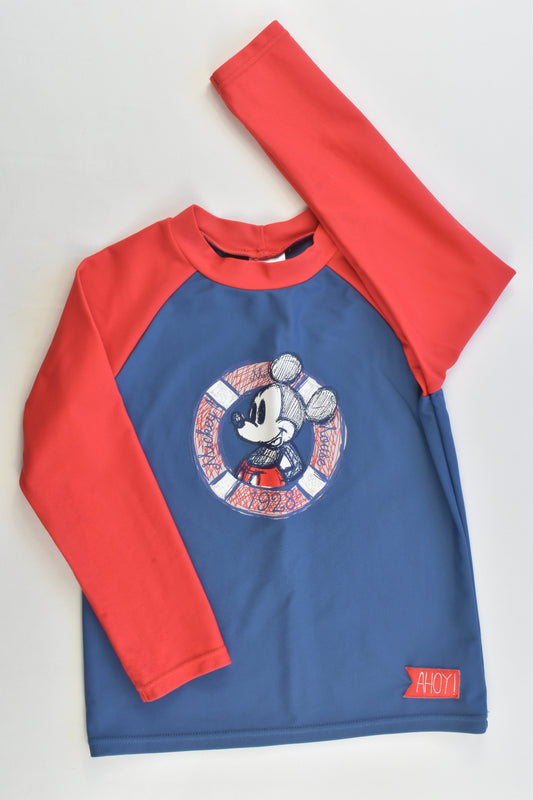 Target Size 2 Mickey Mouse Rashie Top